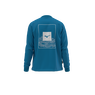 Mizuno Athleticwear new wave long sleeve Blue jewel